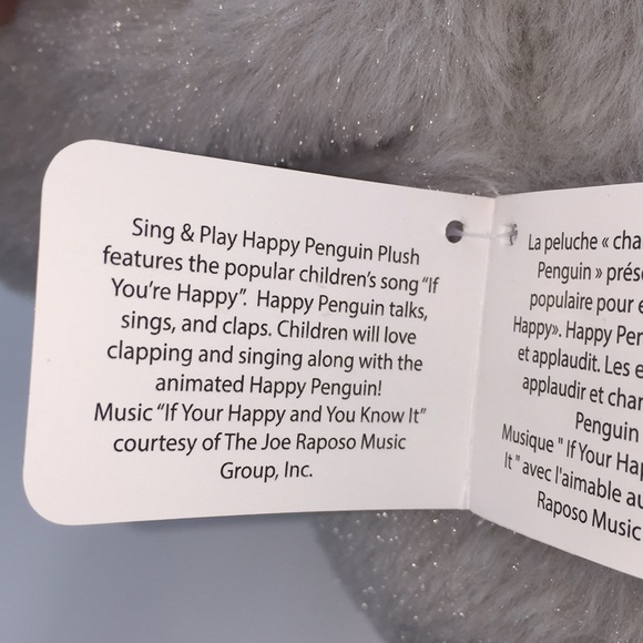 Wild Republic Sing & Play Happy Penguin Soft Plush Stuffed Animal Claps … - Picture 11 of 16